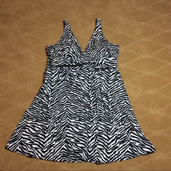 Swimsuits For All NWT Faux-Flyaway Swimdress, 18 - Picture 2 of 8